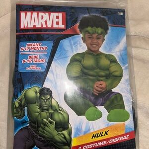 NWT Marvel Hulk Kids Costume - INFANT SIZE 6-12 MONTHS
